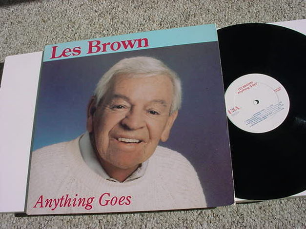 Les Brown Anything goes lp record 1990 USA MUSIC