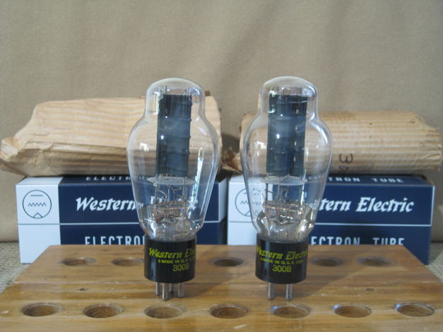 Western Electric 300B Electronic tubes Matching pair