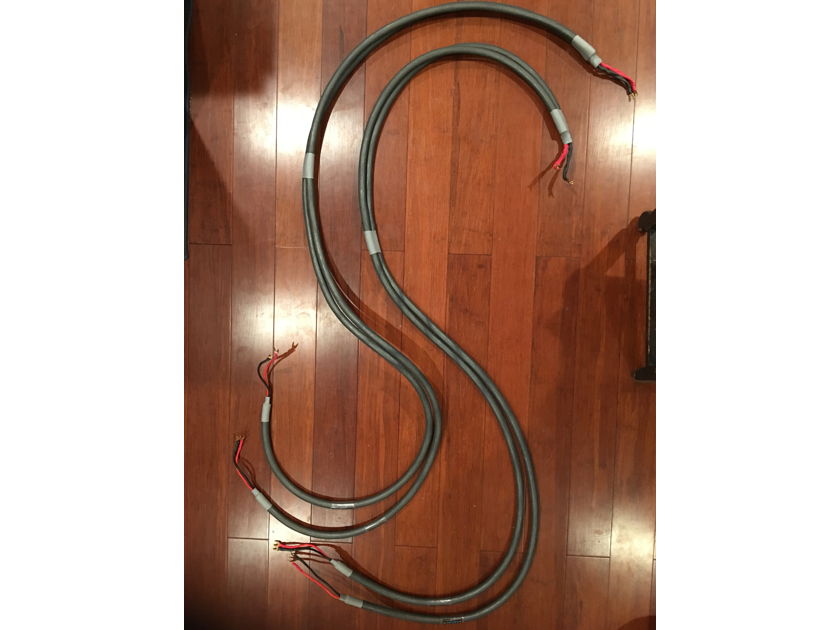 Acoustic Zen Satori (Bi-wired) 8-foot Speaker Cables in Excellent Condition