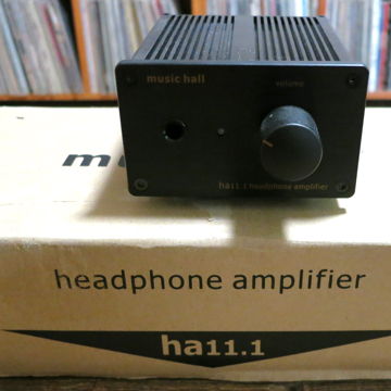 Music Hall HA11.1 Ultra-Low-Noise High End Headphone A...