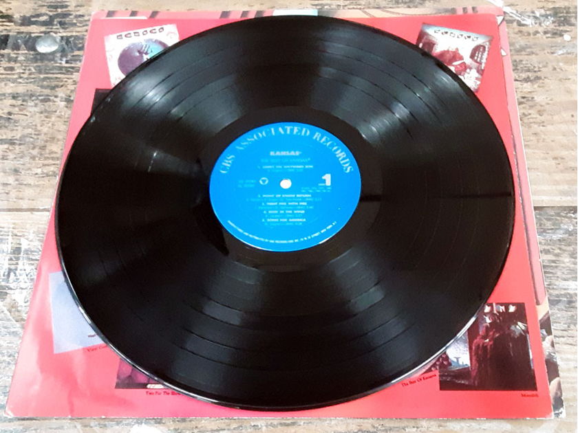 Kansas - The Best Of Kansas NM Vinyl LP 1984 Club Edition Compilation CBS Associated QZ 39283