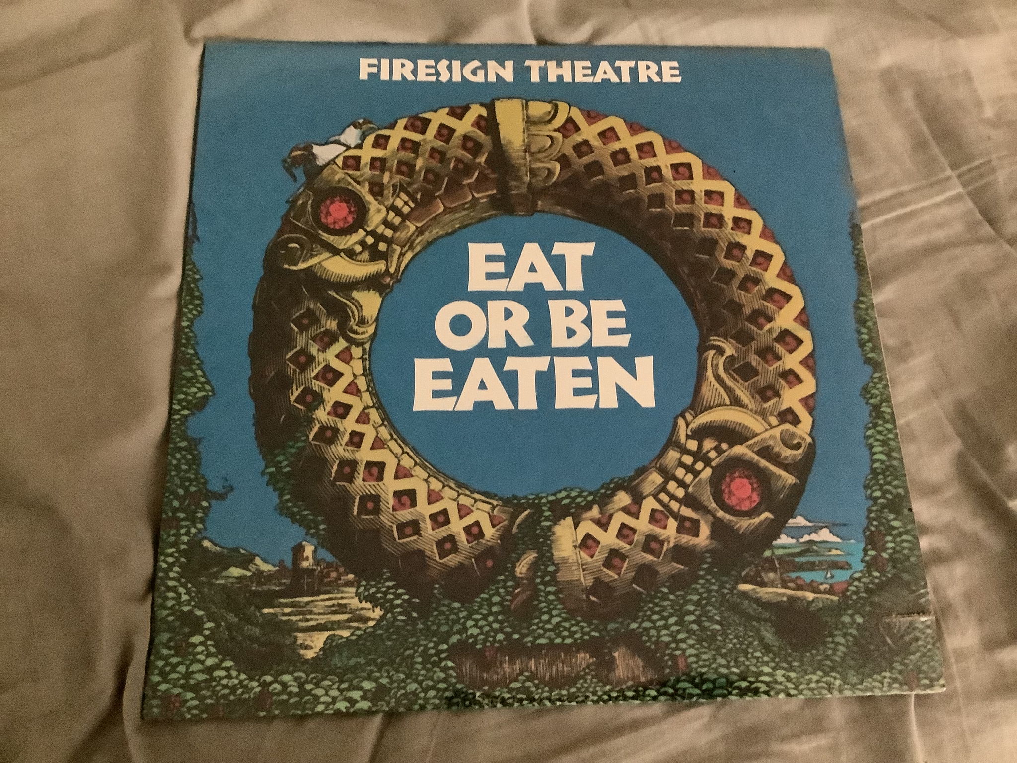 The Firesign Theatre Sealed Vinyl LP Eat Or Be Eaten