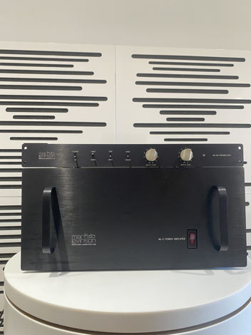 MARK LEVINSON ML-11 POWER AMPLIFIER WITH ML-12A PREAMPL...