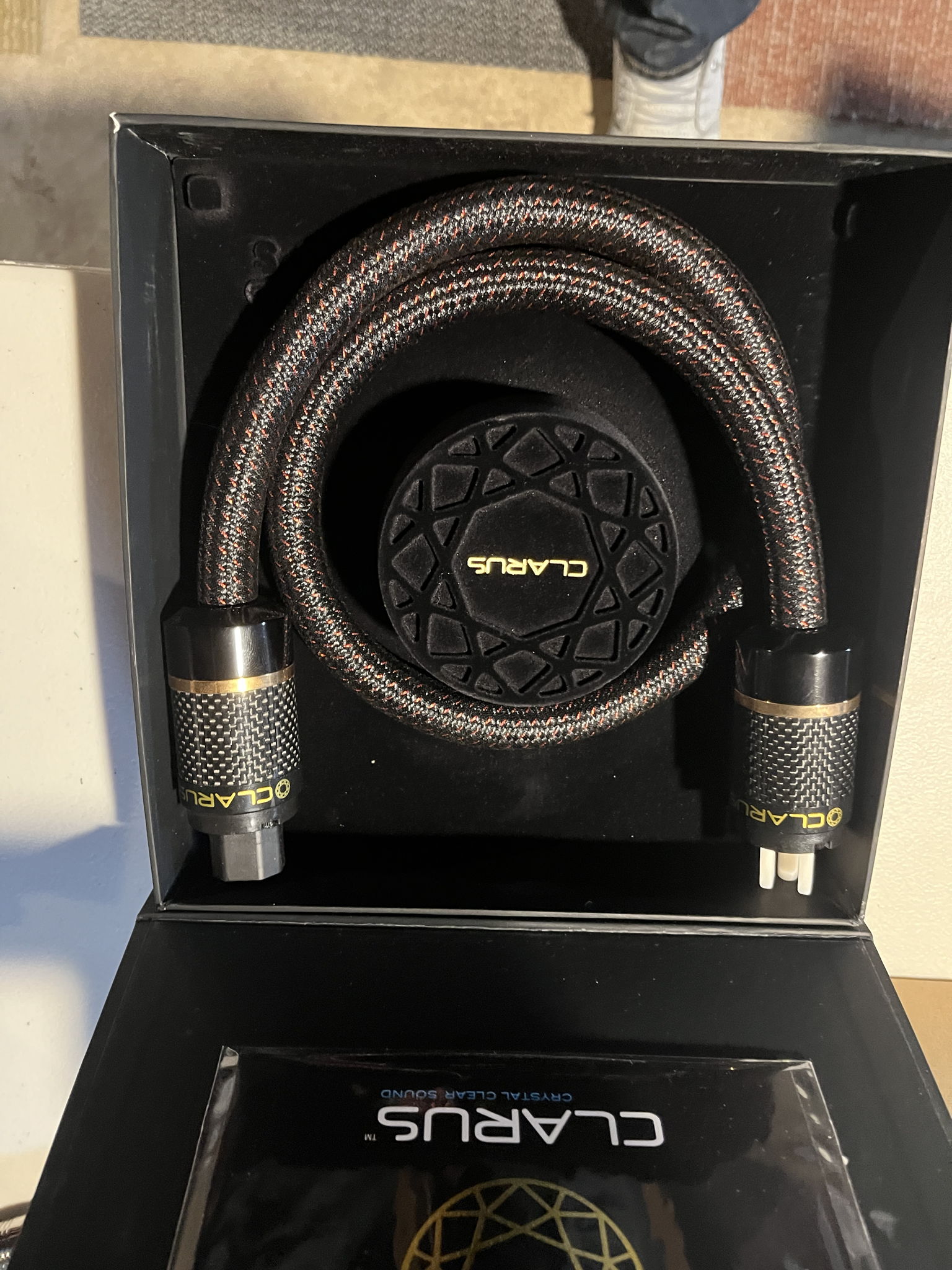 Clarus Crimson CCP Power Cable 7