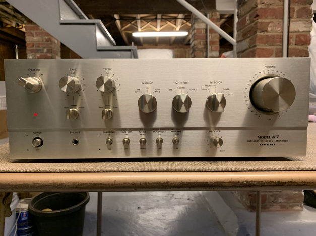 Onkyo A-7 Vintage Amplifier