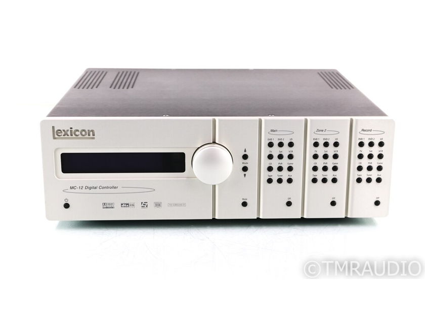 Lexicon MC-12 7.2 Channel Home Theater Processor; v5.25; Silver; Remote (30268)