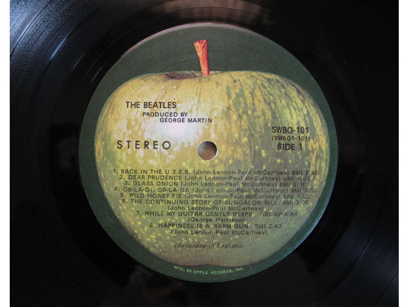 The Beatles - Untitled / White Album - 1970 Repress Apple Records SWBO 101