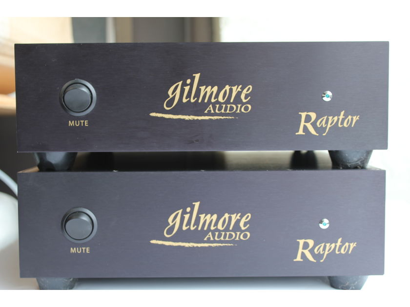 Gilmore Audio Raptors 500watt monoblocks linear power supply