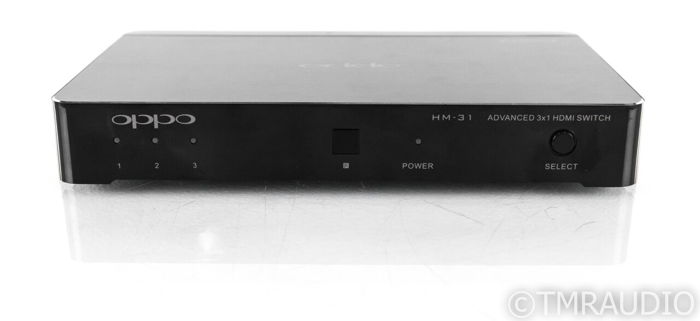 Oppo HM-31 3x1 HDMI Switch; Remote; HM31; 3 HDMI in 1 H...