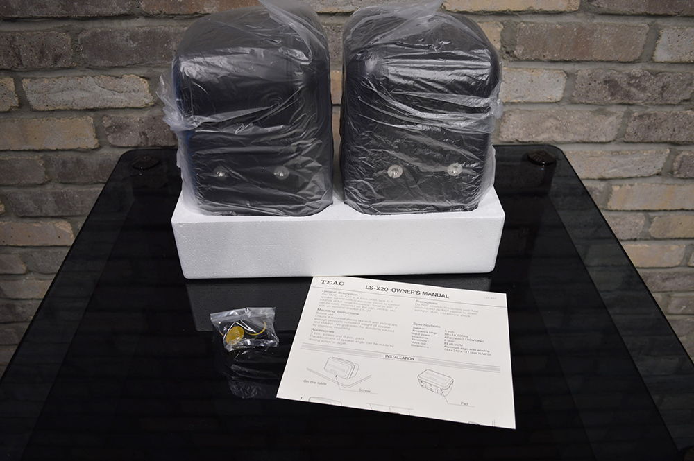 Teac LS-X20 Bookshelf Monitor Speakers - Rare and NEW -... 3