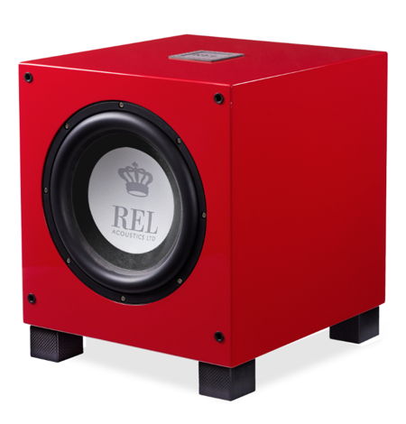 REL T9I SUBWOOFER RED SPECIAL LIMITED EDITION