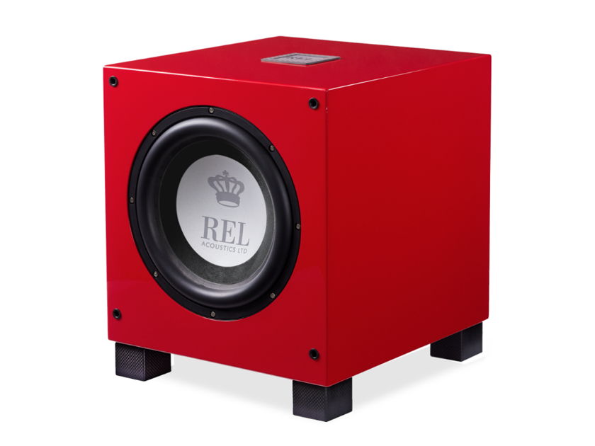 REL T9I SUBWOOFER RED SPECIAL LIMITED EDITION