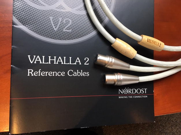 Nordost Valhalla V2 Balanced Interconnects 1 Meter Pair...