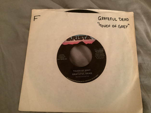 Grateful Dead Arista Records 45 Single  Touch Of Grey/M...