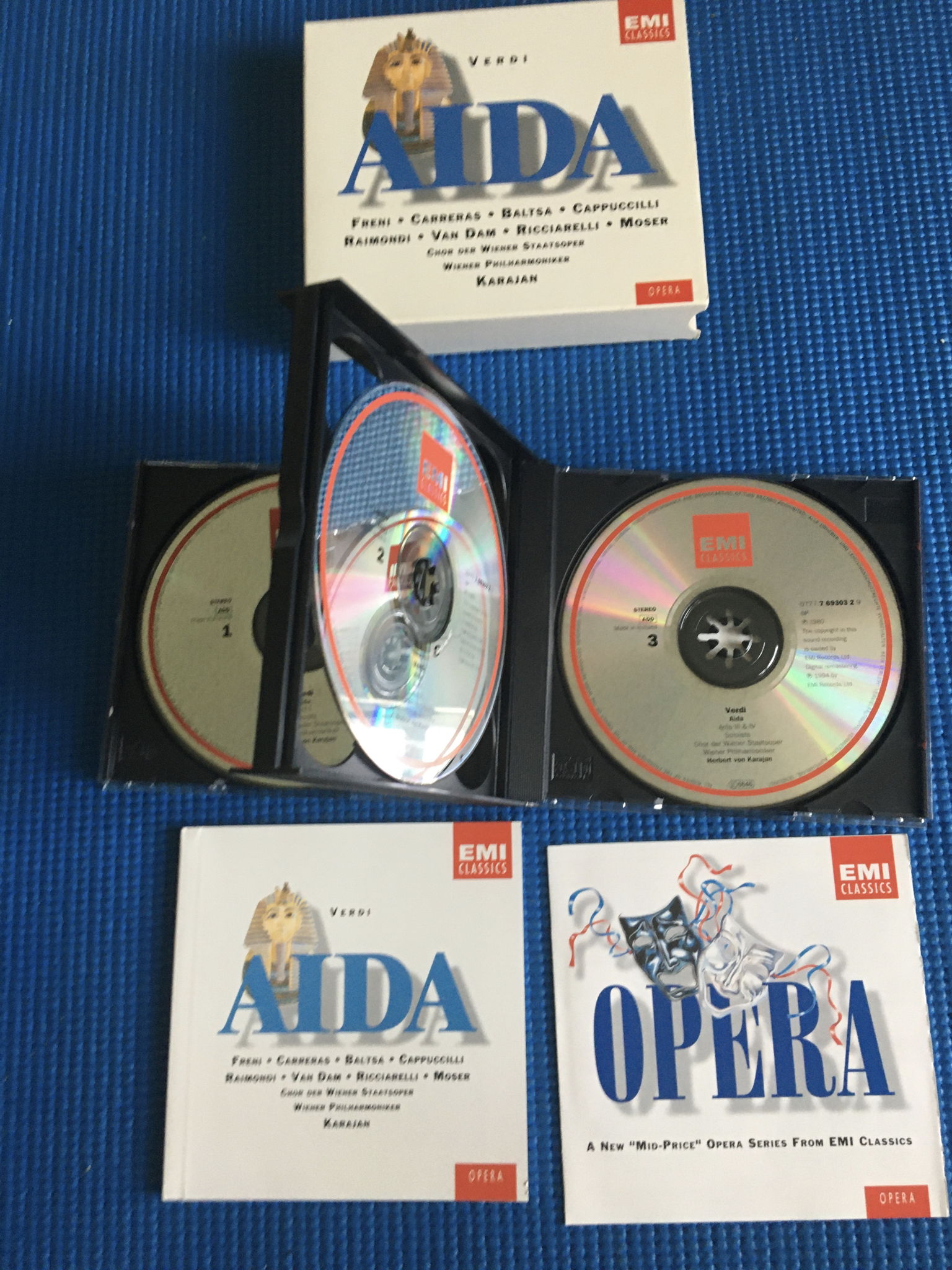 Verdi Aida Karajan Wiener philharmonic  EMI Classics op... 2