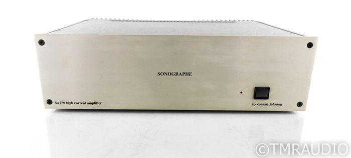 Conrad Johnson Sonographe SA250 Stereo Power Amplifier;...