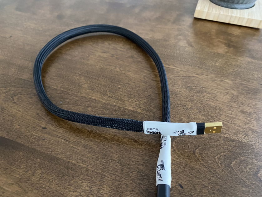 Acoustic BBQ Double Smoked USB cable -  29 inch - Demo cable