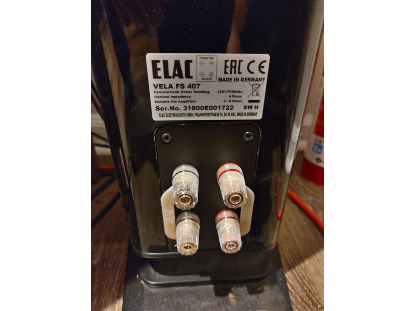 ELAC Vela 407 Full Range Tower Speakers