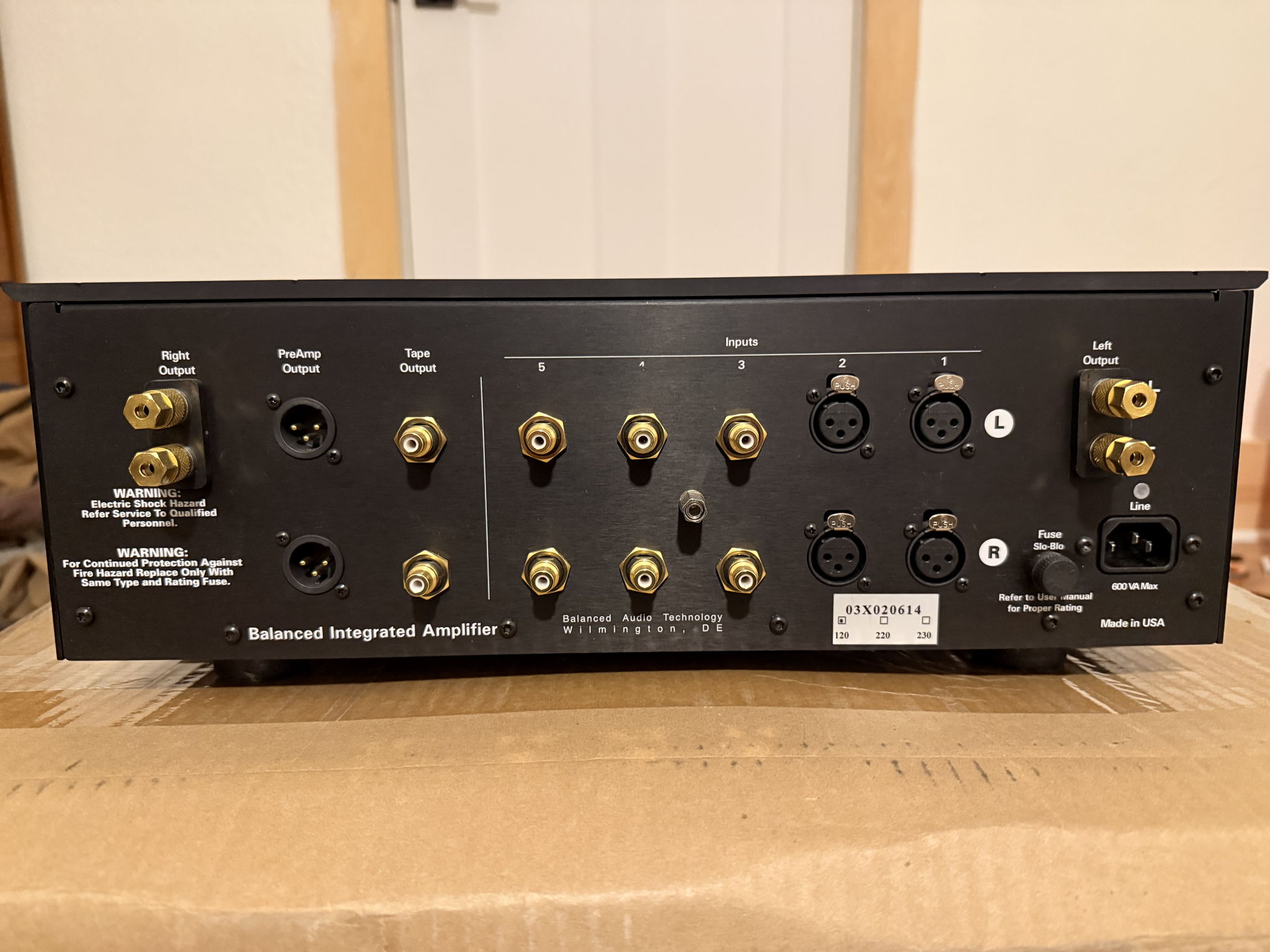 BAT VK-3500 Tube Hybrid Integrated Amp...New EH Gold Pi... 11