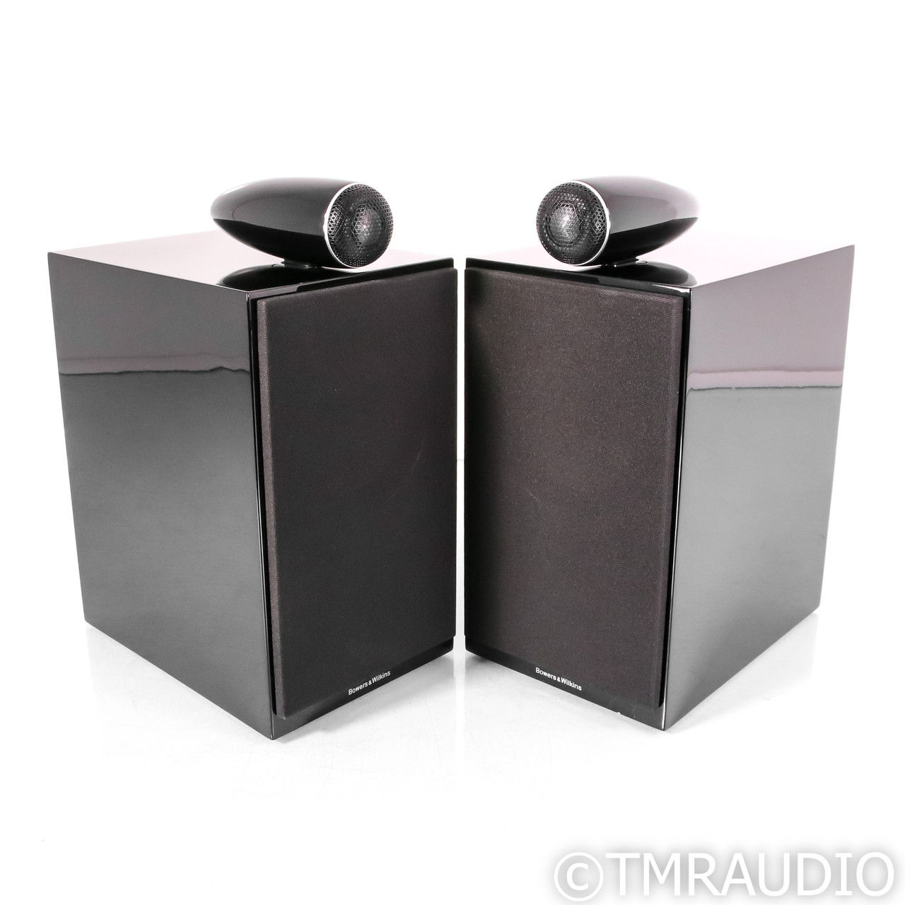 B&W 705 S2 Bookshelf Speakers; Black Pair (67920) 2