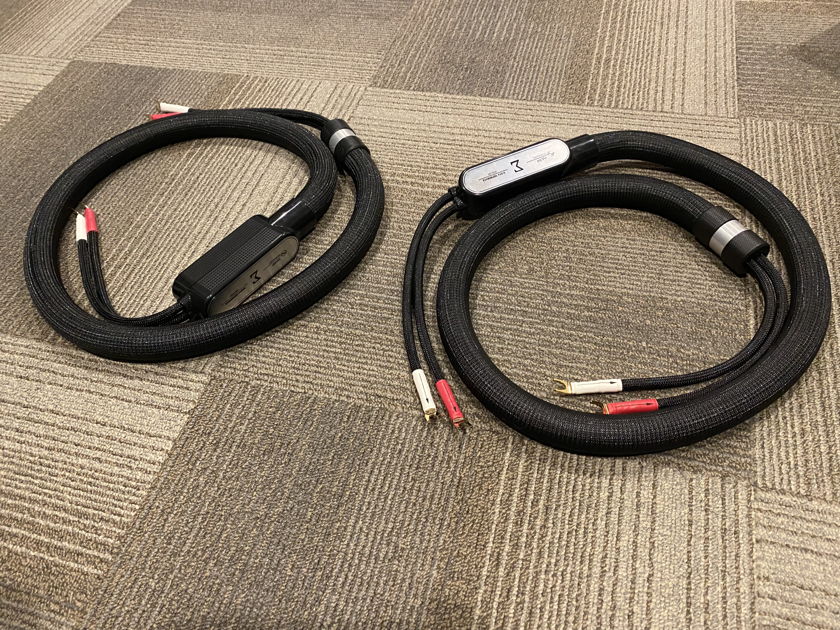 Shunyata Research Sigma Speaker Cables (2m, Gold Spade/Gold Spade)