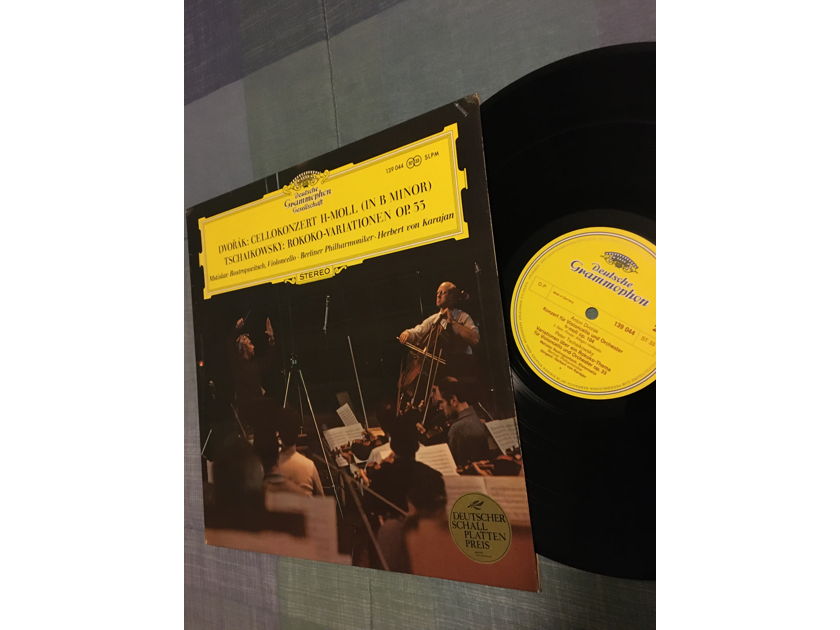 Deutsche Grammophon Dvorak Tchaikovsky  Mstislav Rostropovisch violin cello Rokoko LP