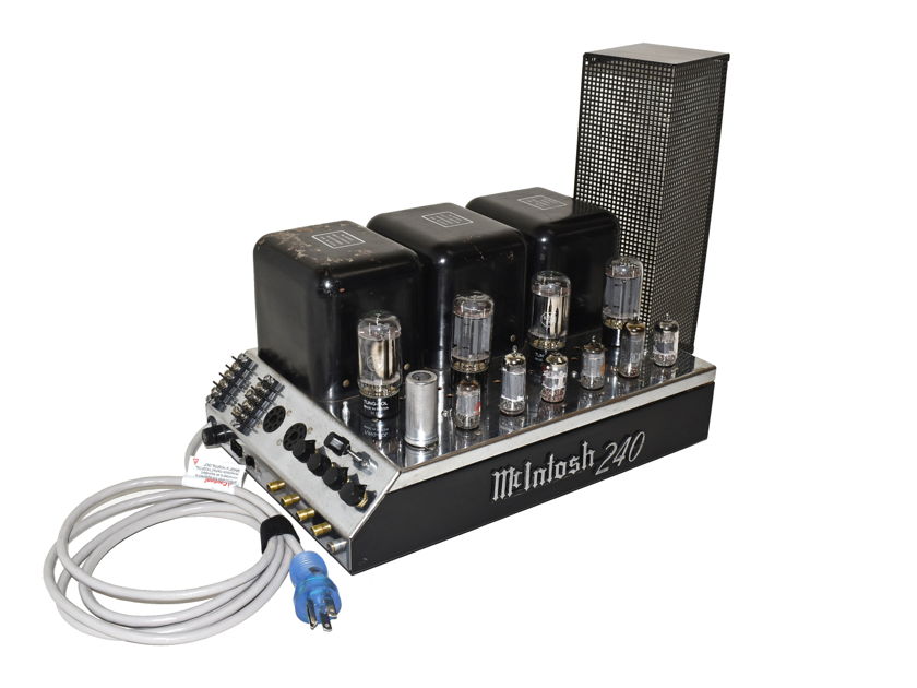 McIntosh MC 240 40wpc @ 8-Ohms Tube Stereo For Sale