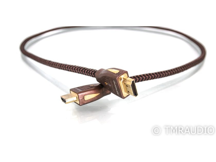 AudioQuest Chocolate HDMI Cable; 1m Digital Interconnect (50223)