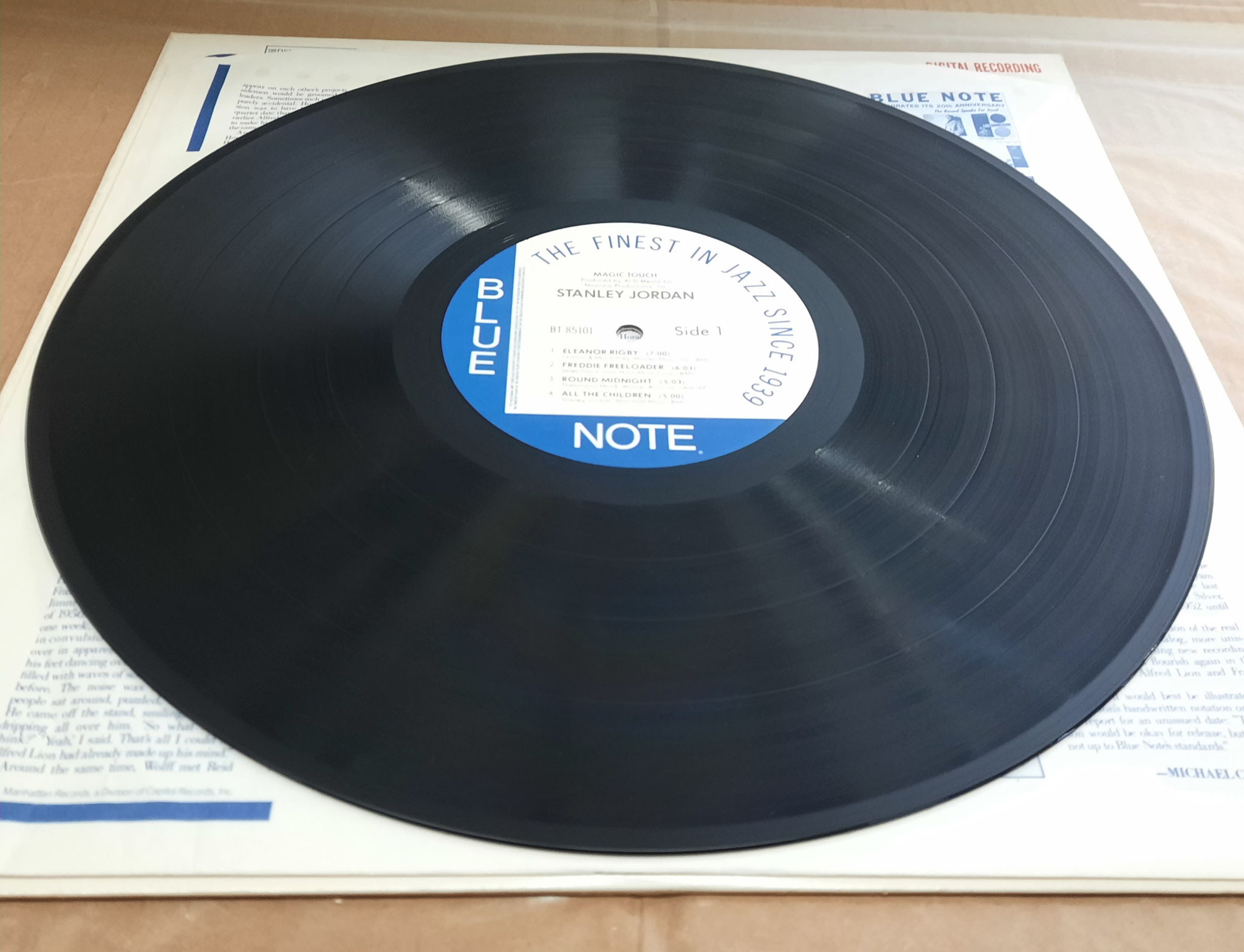 Stanley Jordan - Magic Touch 1985 EX+ ORIGINAL VINYL LP... 5