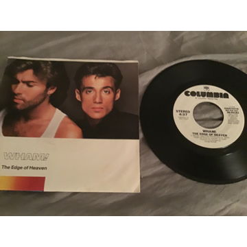 Wham! The Edge Of Heaven Promo 45 With Picture Sleeve