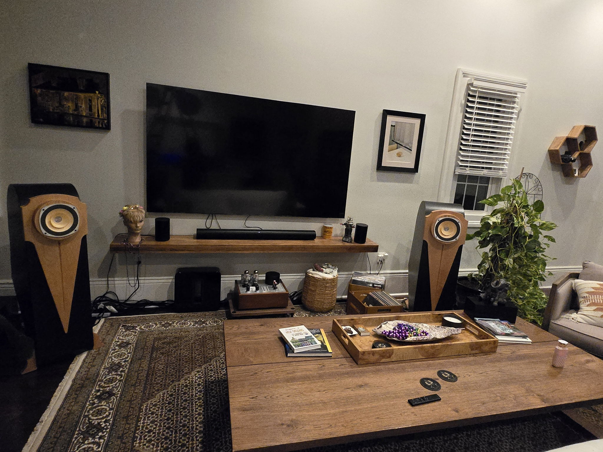From my listening area