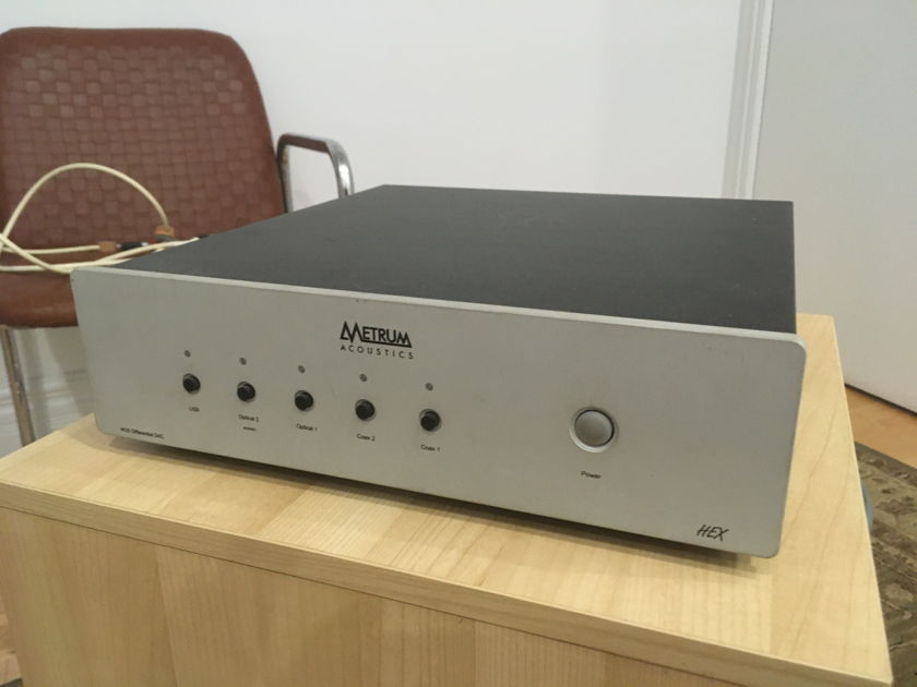 Metrum Acoustics Hex Dac with upgraded 1588LL output transformers