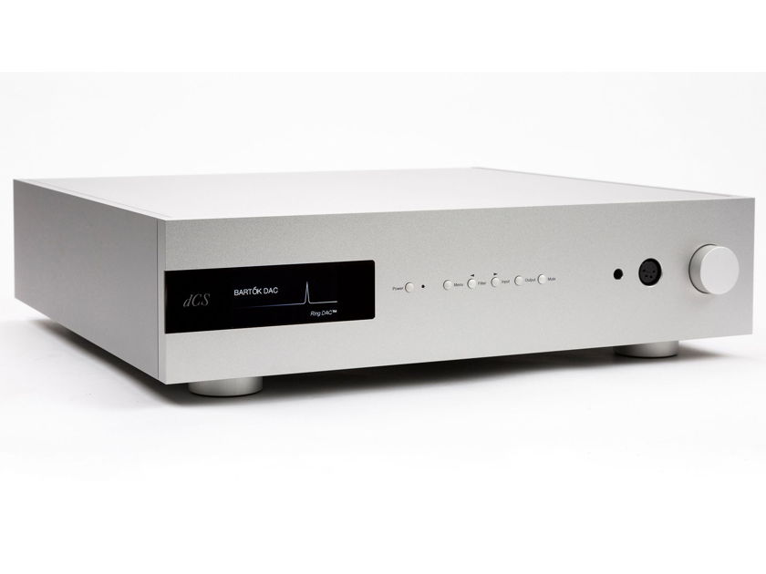 dCS Bartok w/ Headphone Amp, Certified PreOwned, Silver, Authorized Dealer,Full Warranty