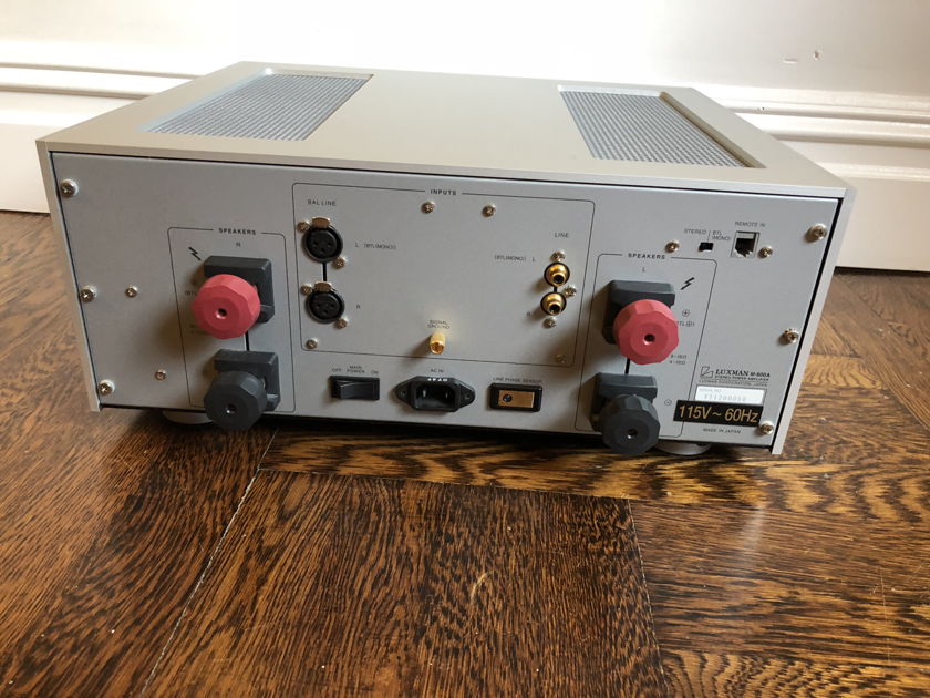 Luxman M-600a Class A Amplifier - US Voltage - Very Nice Condition
