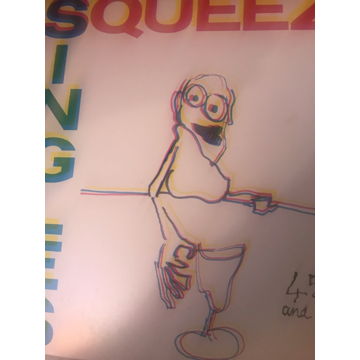 Squeeze Singles Vinyl Original 1982 A&M  Squeeze Single...