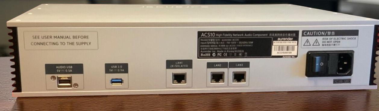 Aurender ACS10 Silver 2