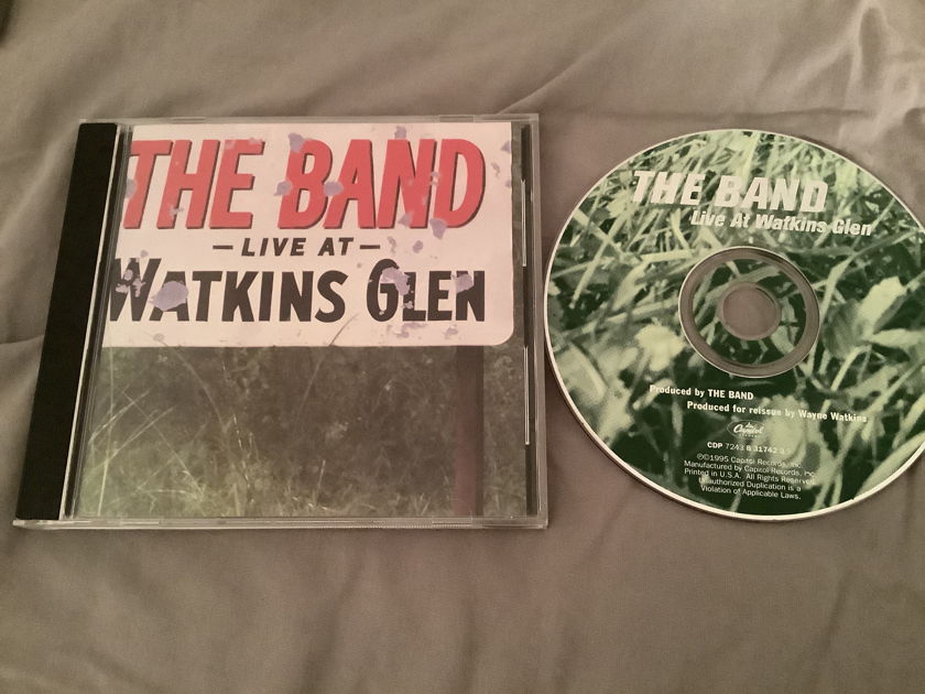 The Band Out Of Print Compact Disc Live At Watkins Glen