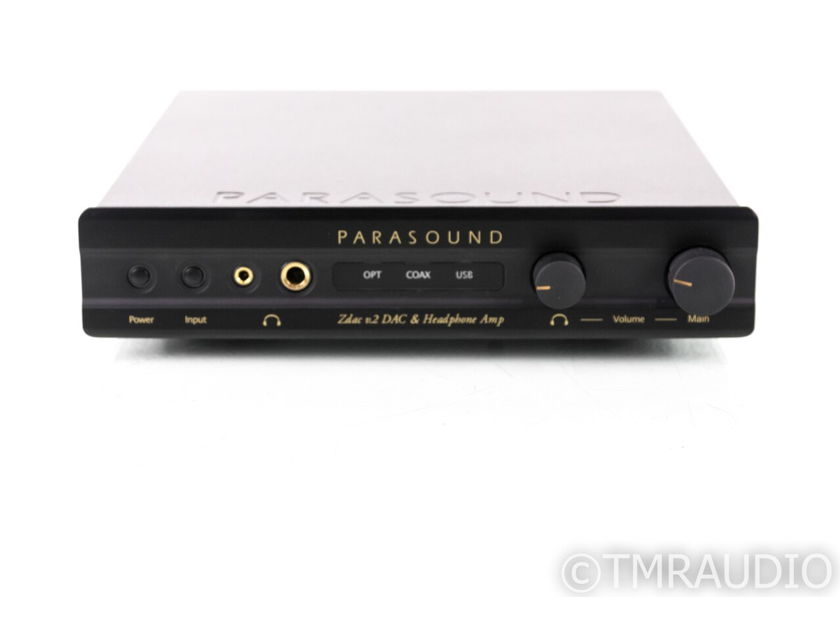 Parasound Zdac v.2 DAC / Headphone Amplifier / Preamplifier; V2 (21520)