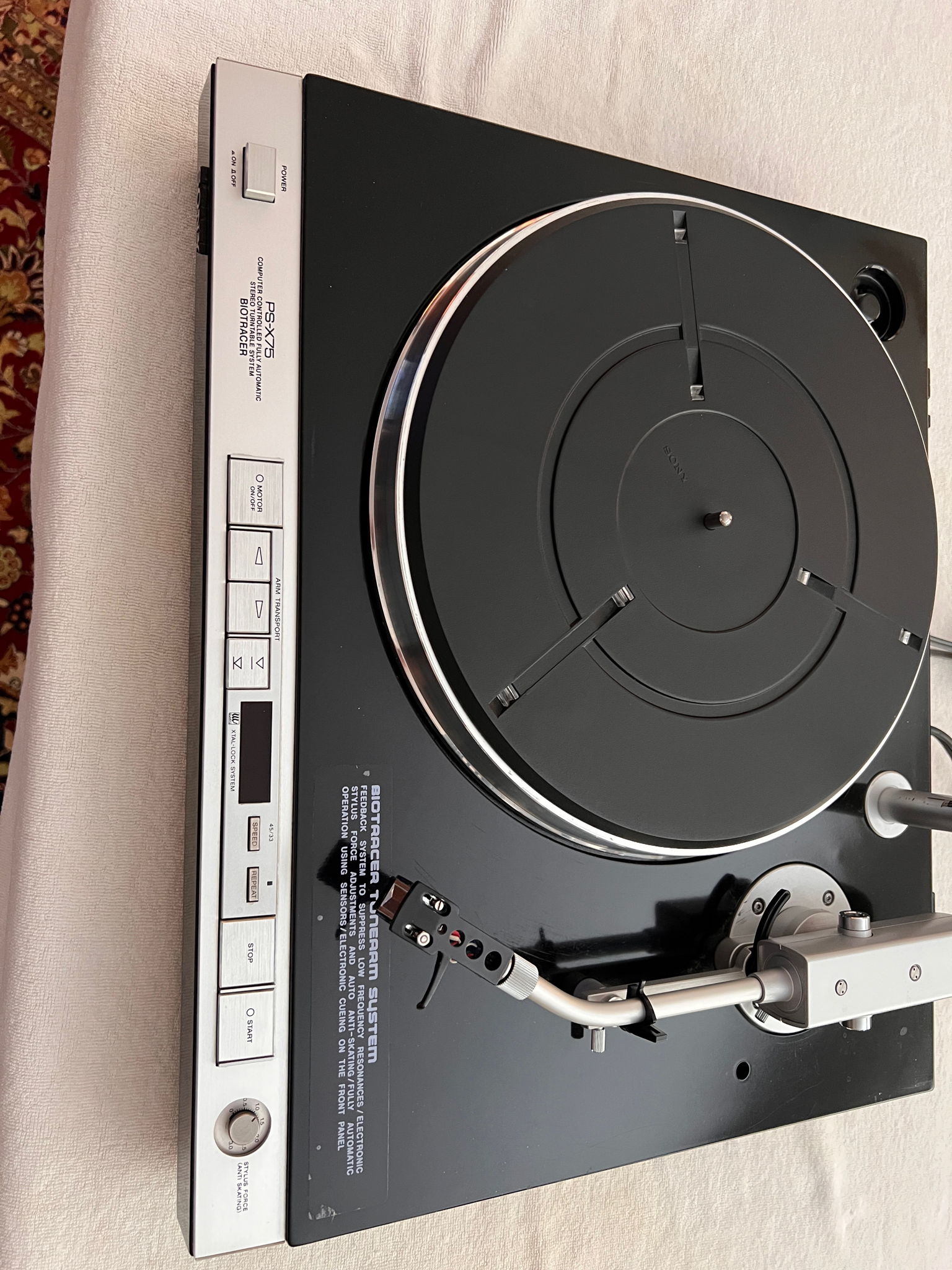 Sony Sony PS X75 $250.00 For Sale | Audiogon