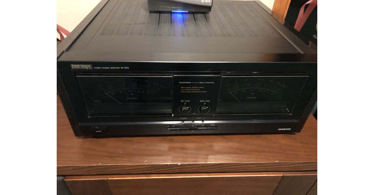 M 508 ジャンク品 ONKYO Integra M 508 ジャンク品 ONKYO Integra