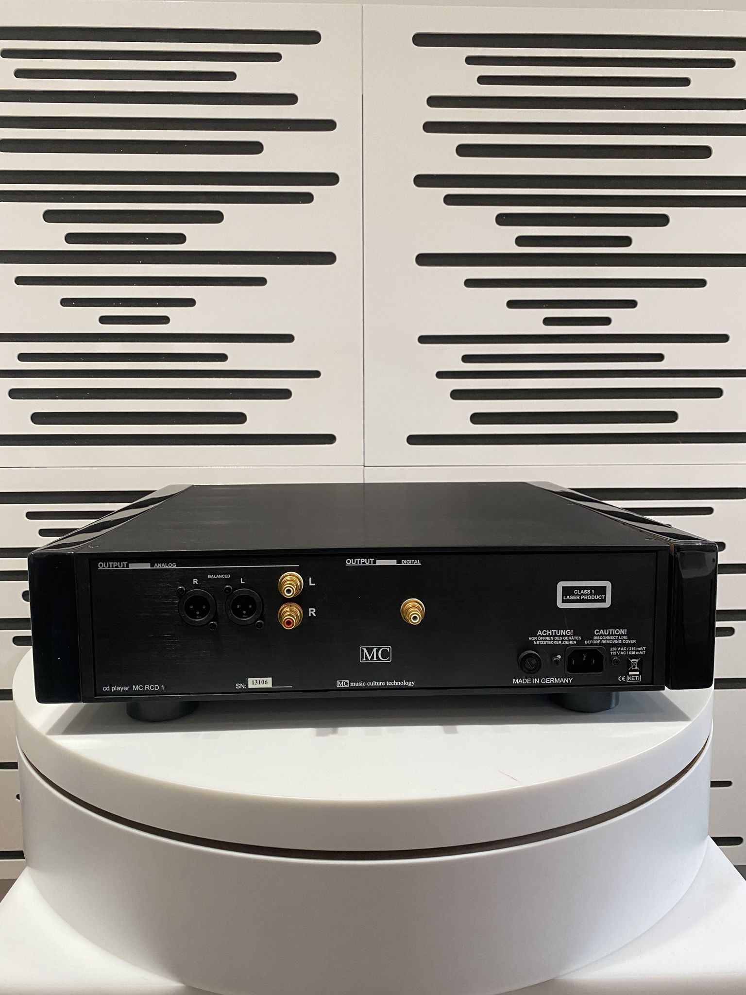 MUSIC CULTURE TECHNOLOGY RCD1 CD PLAYER 3