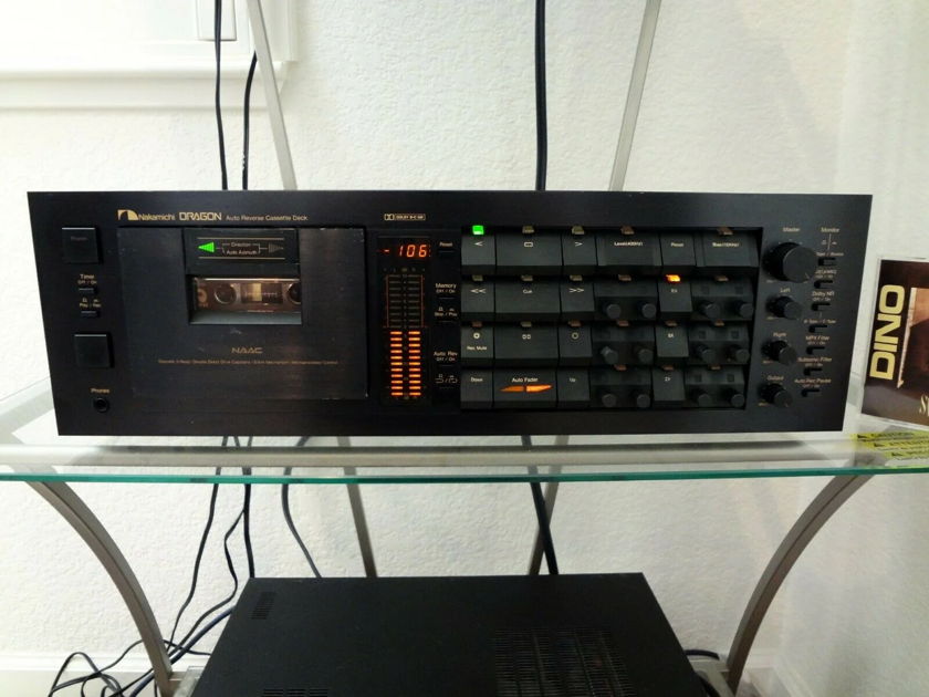 NAKAMICHI DRAGON Audiophile Cassette deck,Willy Hermann Overhauled, Excellent