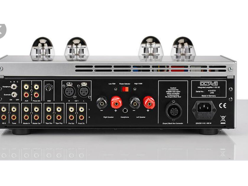 Octave Audio V80SE  Silver Color 220-240 volts