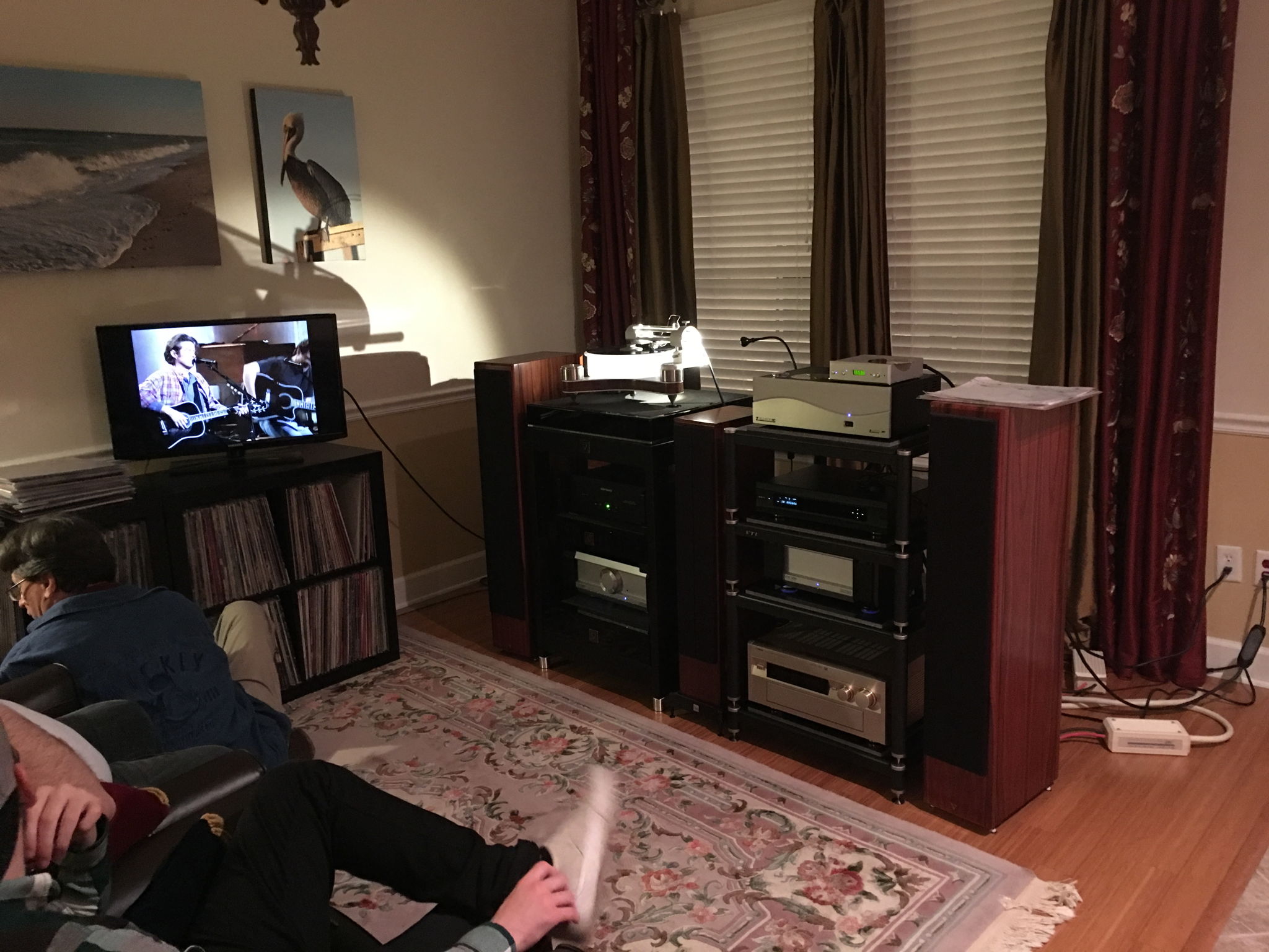 Listening to a DVD concert in 5.1