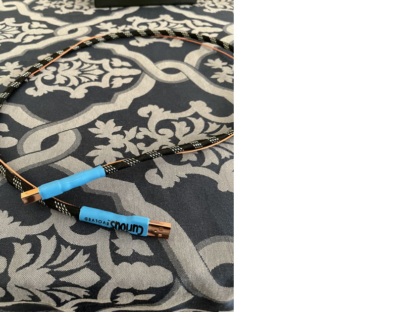 Curious Cables EVOLVED USB 1 METER For Sale Audiogon