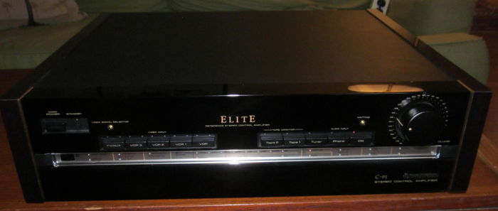 Pioneer C-91 Elite Preamp w/remote
