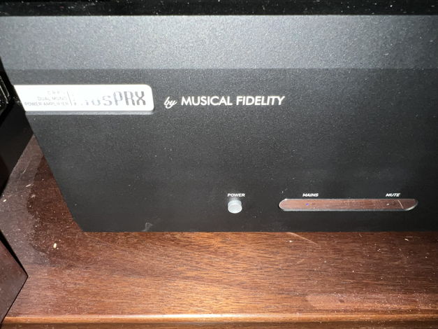 Musical Fidelity M6s PRX - mint customer trade-in