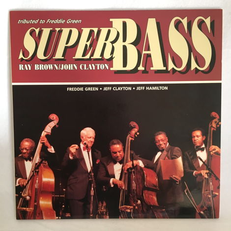 AUDIOPHILE Ray Brown "Super Bass" Capri CPR 74018 Doug...