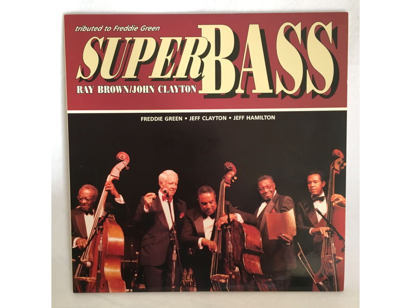 AUDIOPHILE Ray Brown "Super Bass" Capri CPR 74018 Doug Sax RTI 180g Pure Virgin Vinyl...$55