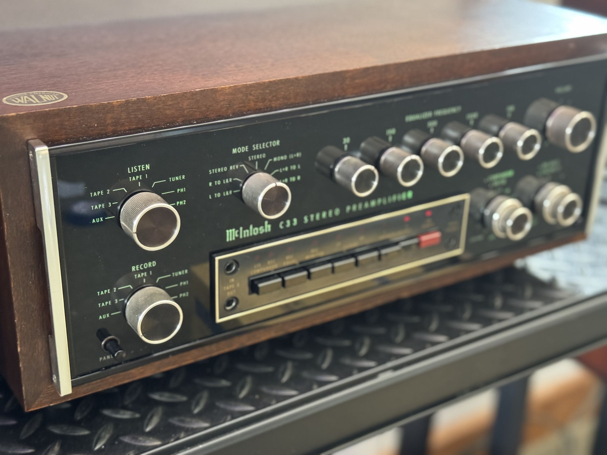 McIntosh MC-2105 AND C33 Preamp! FULLY RESTORED with 1 ... 11
